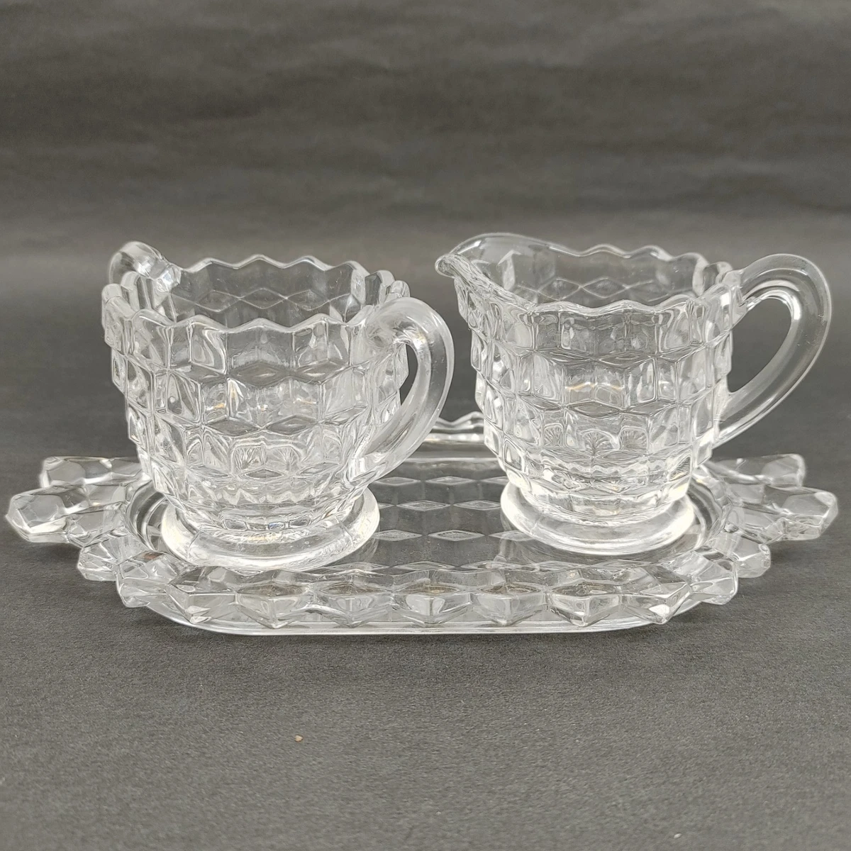 Fostoria Cream & Sugar Dishes for sale | eBay
