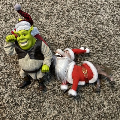 Retired 2007 Hand-Crafted FABRICHE Shrek Santa Christmas Kurt S Adler 