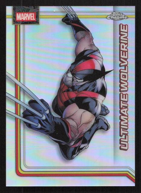 2026 Topps Chrome Marvel Comics Ultimate Wolverine Refractor #184