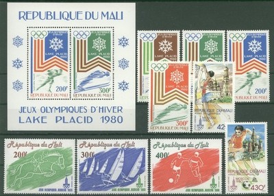 Olympiade 1980, Olympic Games - Mali - ** MNH - 2. Wahl