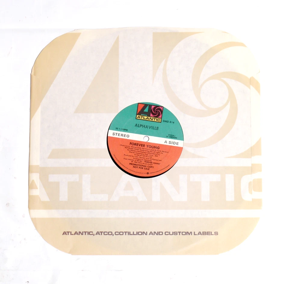 ALPHAVILLE "FOREVER YOUNG" 12" VINYL SINGLE "LIKE NEW"*PROMO Foto 3 de 4