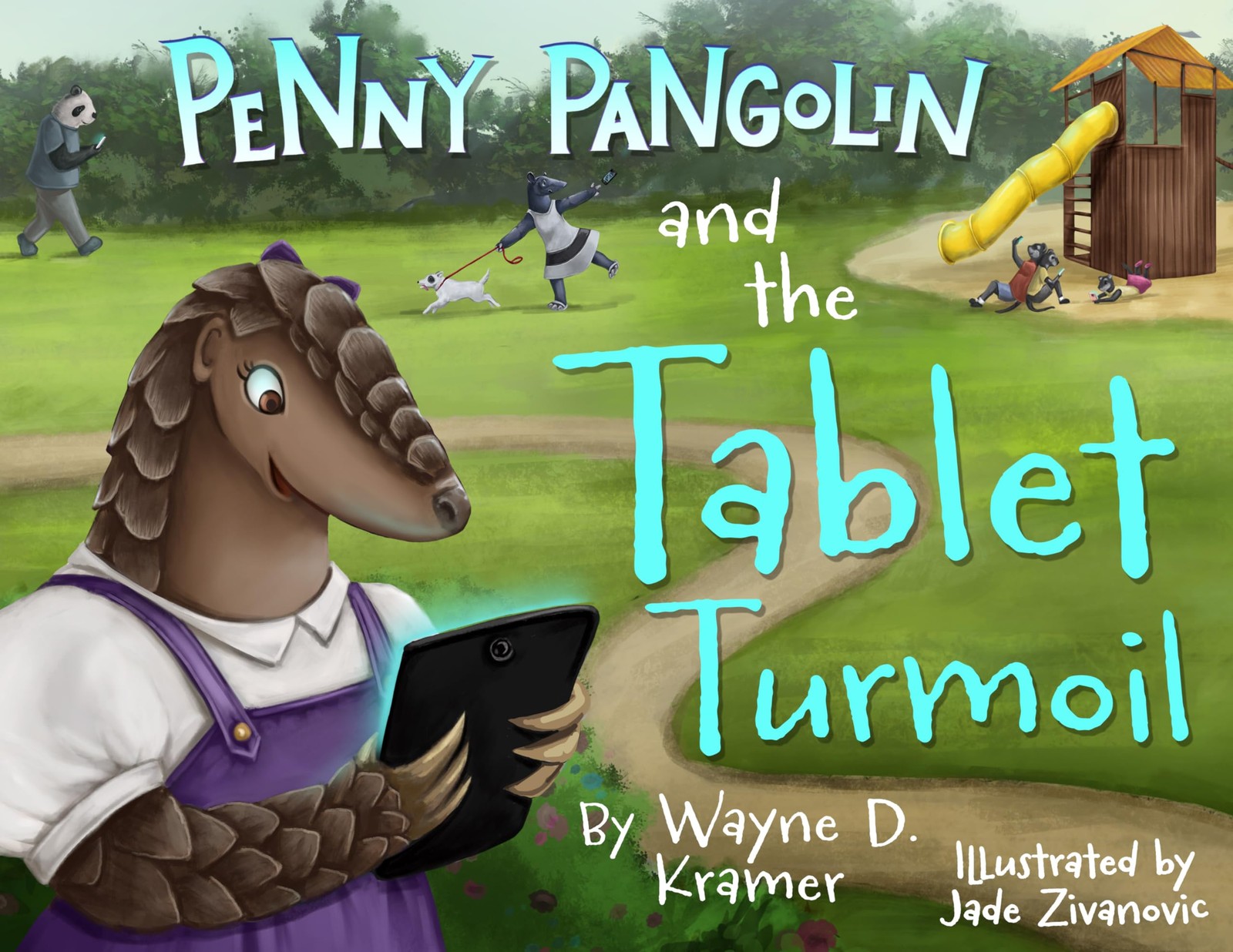 Penny Pangolin and the Tablet Turmoil by Wayne D Kramer (Hardback Book) - Image 3