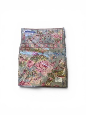 April Cornell Victorian Rose Table Runner 13x72 NIP Cottage Floral Shabby Chic