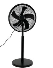 Icycool Metal Pedestal Fan - Black