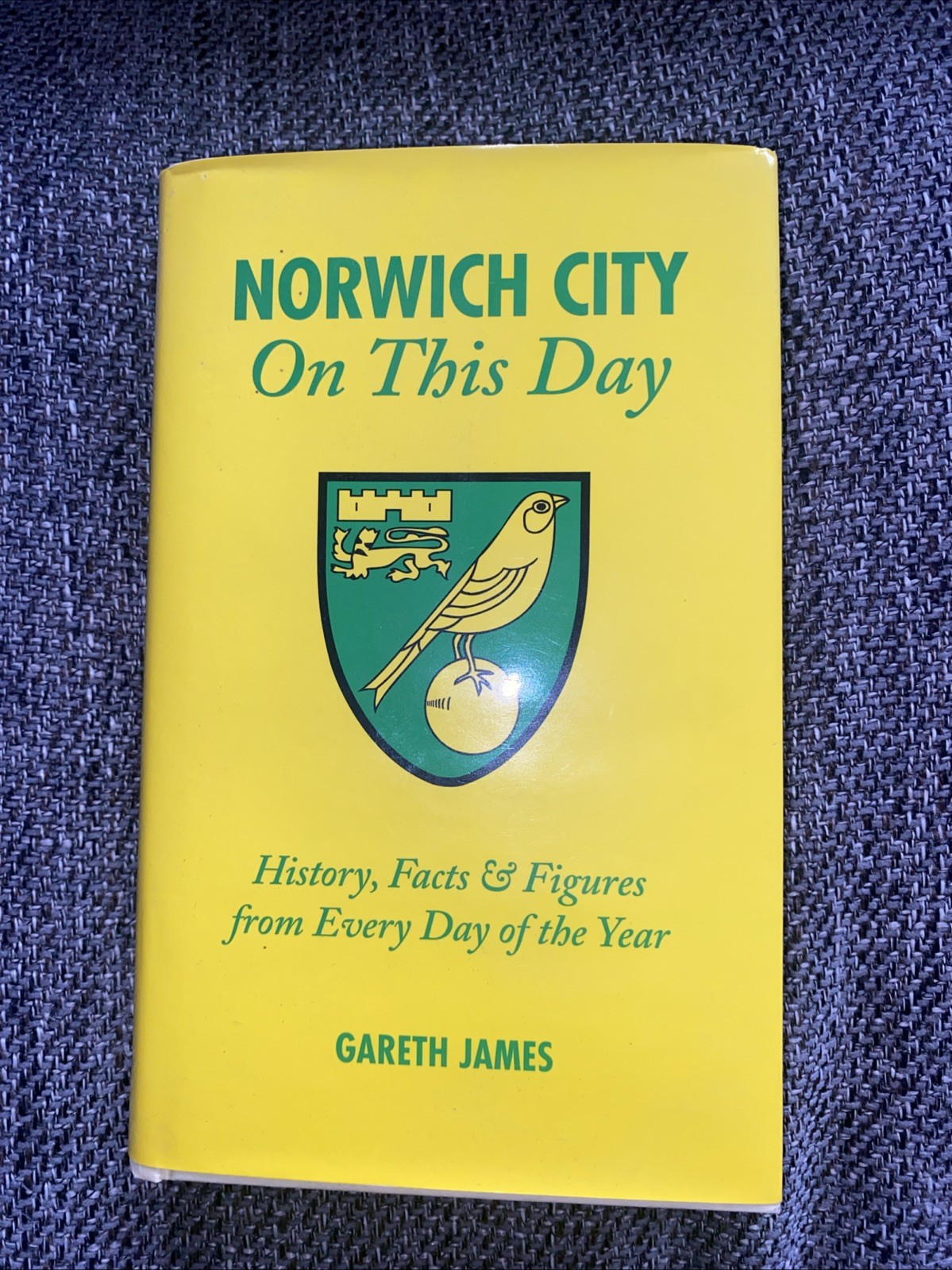 Norwich City on This Day : History, Facts & Figures Gareth James 2009, Hardcover