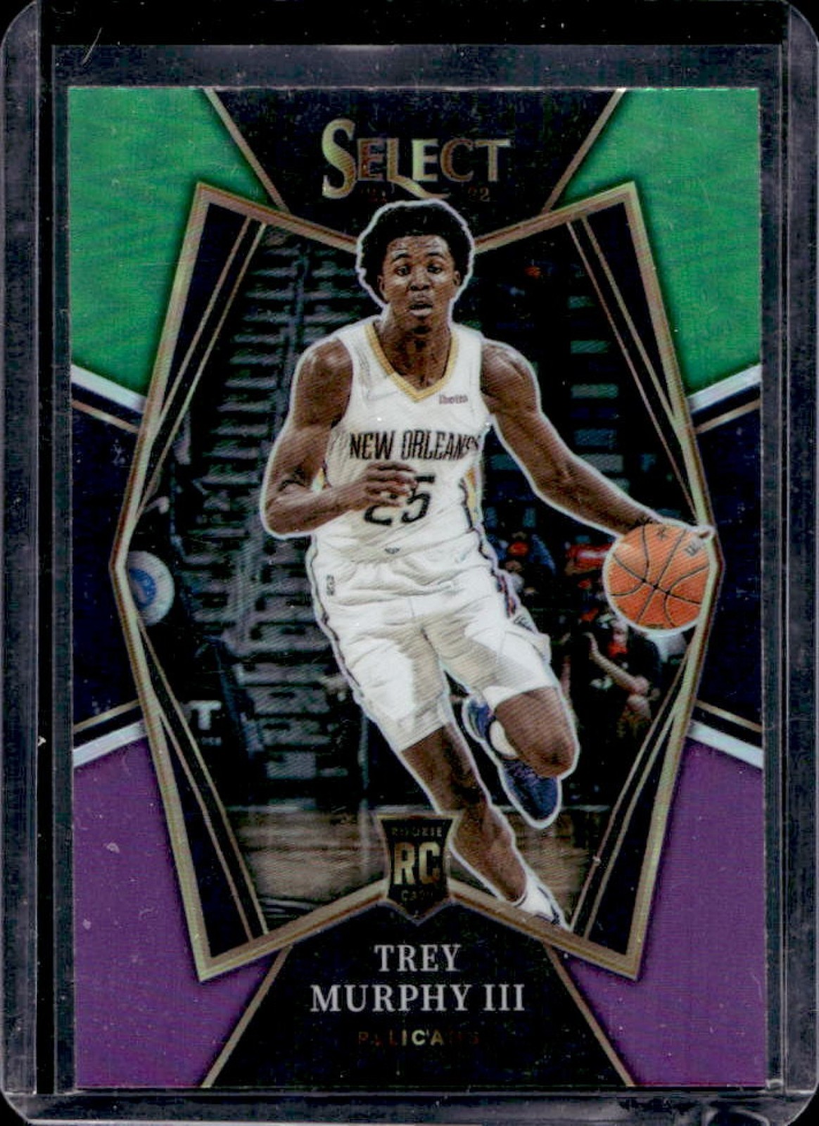 2021-22 Select Trey Murphy III RC Green White Purple Prizm Premier Level #151