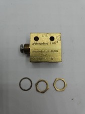 humphrey 31p, 3-way Spring Return Push Button Pneumatic Valve 1/8 NPSF