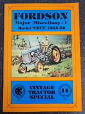 Fordson - Major Miscellany - 1 Model E27N 1945 - 52 - Vintage Tractor Special