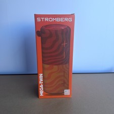 Stromberg Mega-Twin Portable Speaker Orange Red Bluetooth Speaker - New