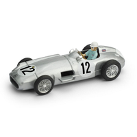 Mercedes J.M.Fangio 1955 N.12 Winner Britain Gp 1:43 Brumm Formula 1 -D- Neues M