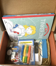 Kiwi Co Tinker Crate Make Your Own Spin Art Machine New Open Box Ages 9 NEW