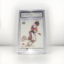 Pacific Dynagon 2001 Deuce McAllister Rookie #105 FGS Gem Mint Football Card. rookie card picture