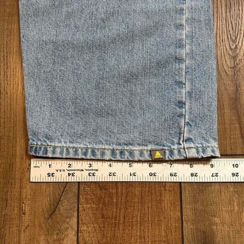 Vintage Levi's silvertab baggy fit light wash blue jeans size 34 x 32 - Picture 6 of 7