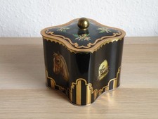 BLECHDOSE DOSE TIERMOTIVE VINTAGE ART DECO
