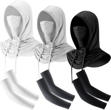 Balaclava Ski Mask with Arm Sleeves Sun Prote...