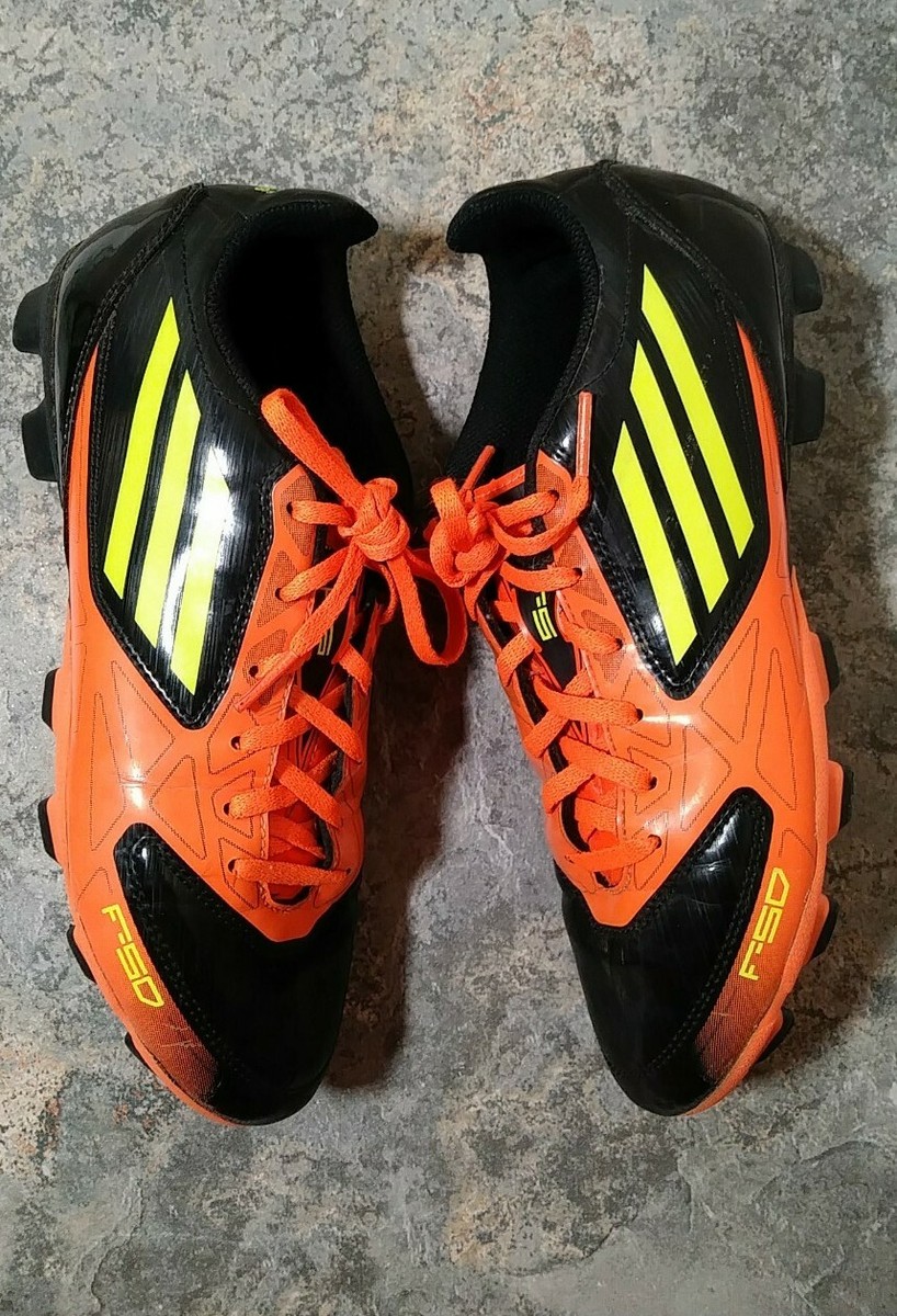 Adidas adiZero F50 TRX FG G45872 Football Soccer RARE Black Orange
