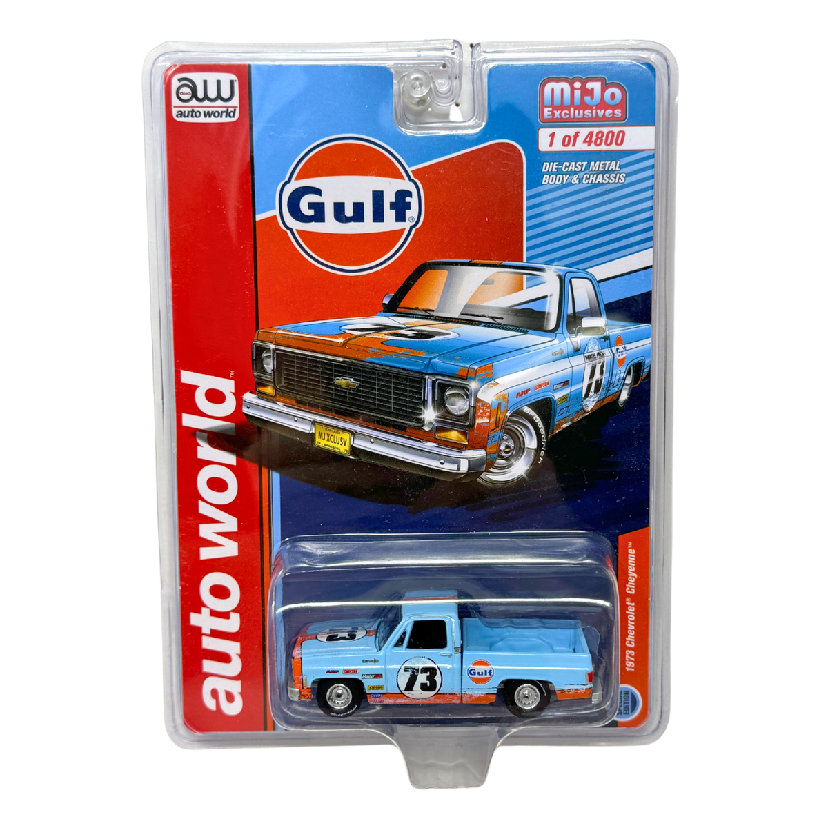 1973 シェビー シャイアン  オートワールド　1/64 Amazon | 1973 シェビー シャイアン 1/64 オートワールド auto