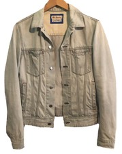 Acne Studios Unisex Denim Jean Jacket Lt Wash Italy Sz S/m Western Core