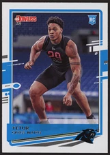 2020 Panini Donruss #263 Yetur Gross-Matos Panthers Rookie RC