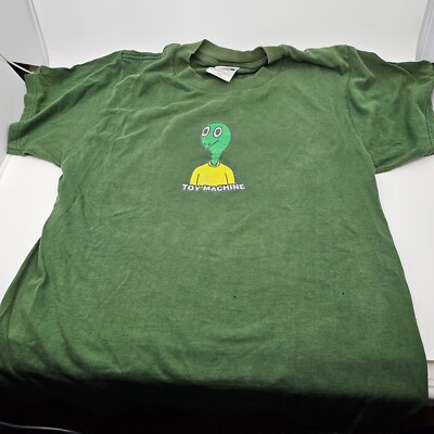 ★ TOOMUCHTAX★ Vintage Garden Baby T-Shirt Brown T25SSTS82 Vintage 90's Toy Machine Skateboard T-Shirt Ed Templeton