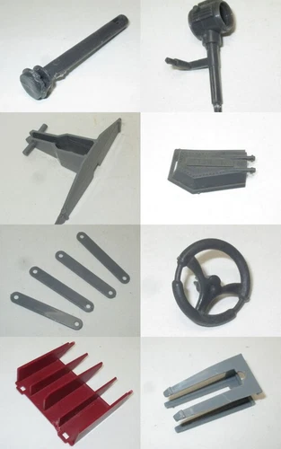 Vtg G.I. JOE 1985 Cobra Hydrofoil MORAY Boat Vehicle Parts {MULTI-LISTING} ARAH