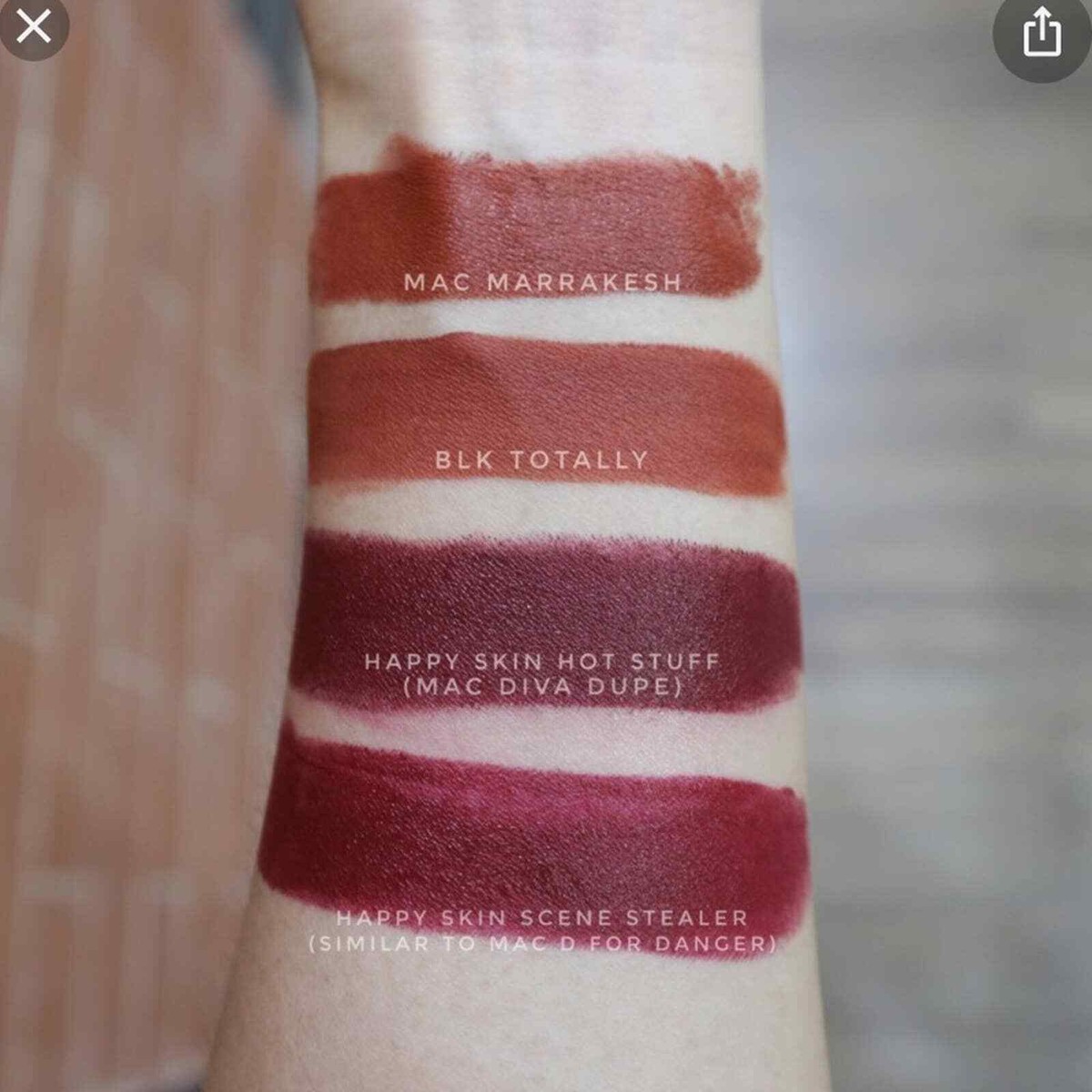 Diva Lipstick Mac Dupe