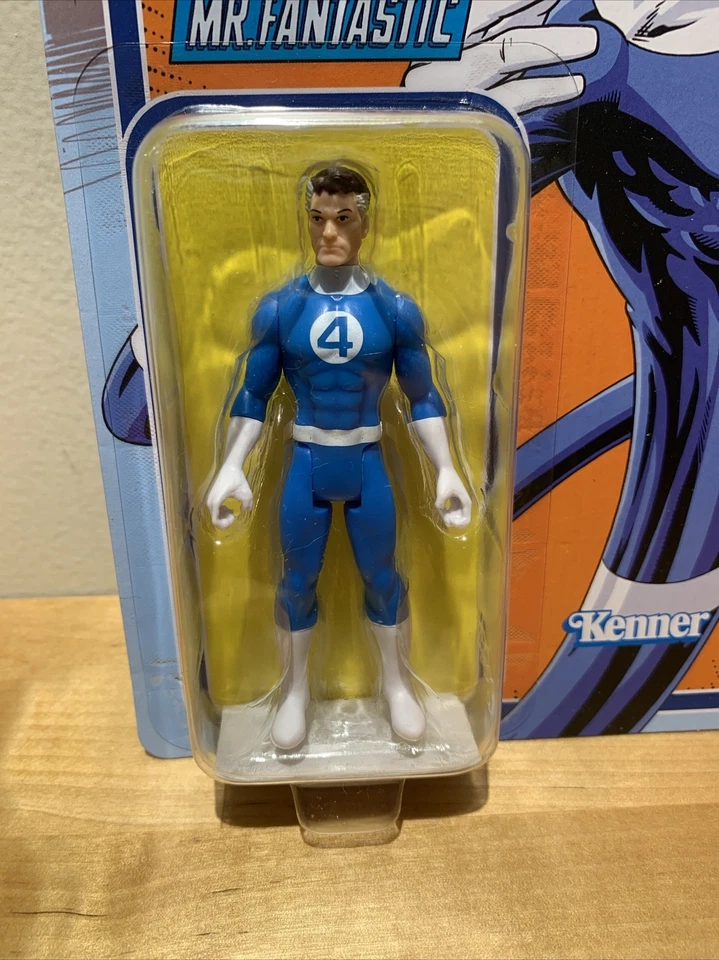 Kenner Marvel Legends Mr. Fantástica figura de 3,75" sin usar, en caja Foto 2 de 4