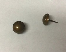 ED160 Brass Finish Upholstery Tacks Decorative Steel Nails 5/8" 100 pieces