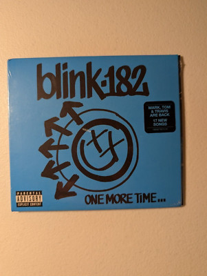 Blink-182 One More Time CD New Sealed Explicit 2023 17 Tracks Mark Tom Travis