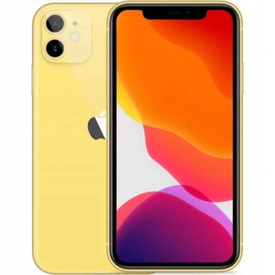 020400L iPhone11 A2221 64GB Apple iPhone 11 - 64GB - Yellow (EE