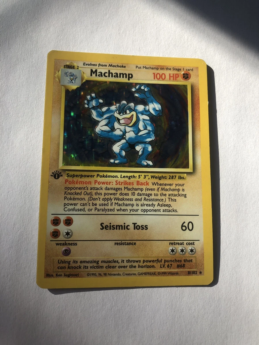 machamp rare pokemon card Machamp - Triumphant - Pokemon
