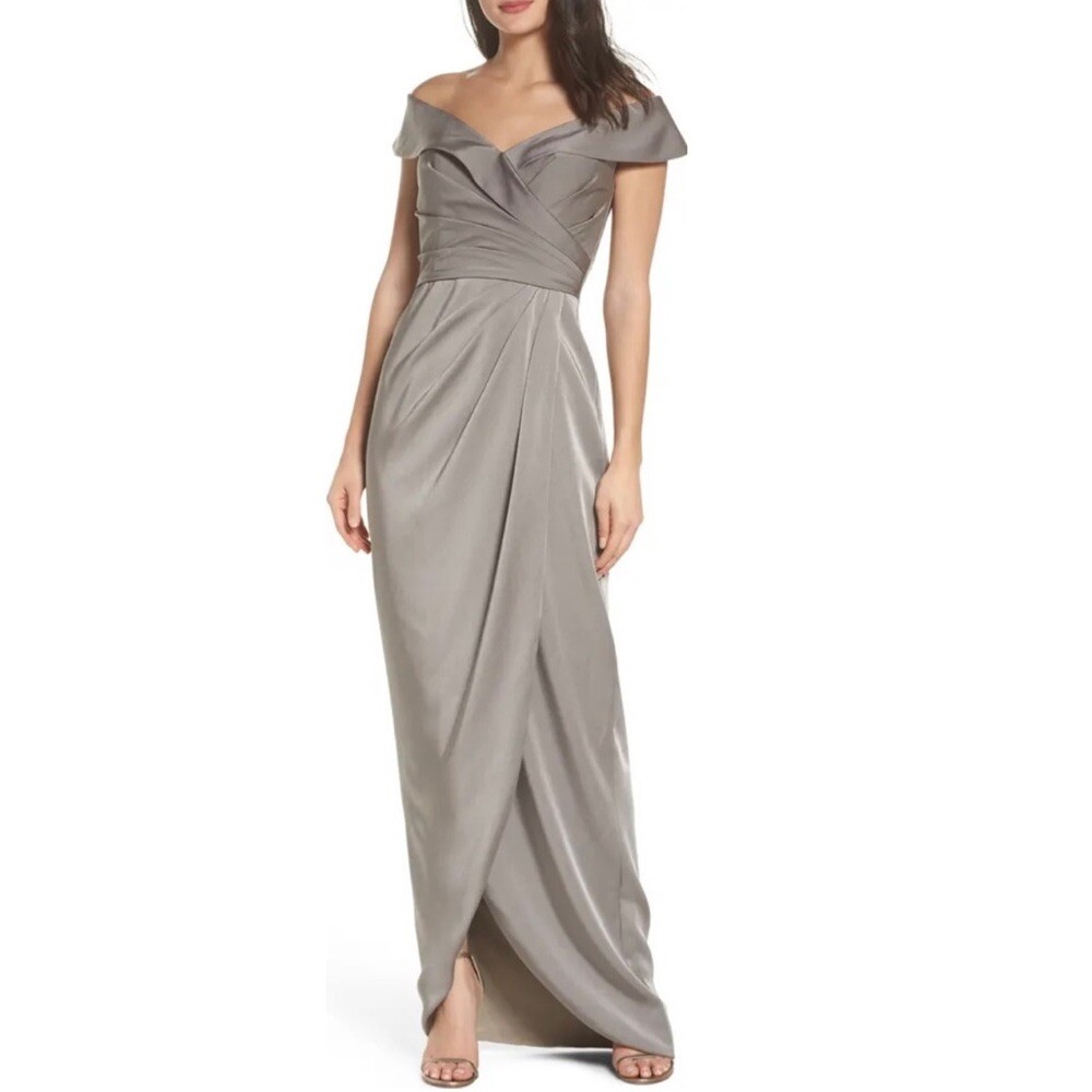 pewter grey dress Pewter Grey Faux Leather Tie Strap Mini Dress
