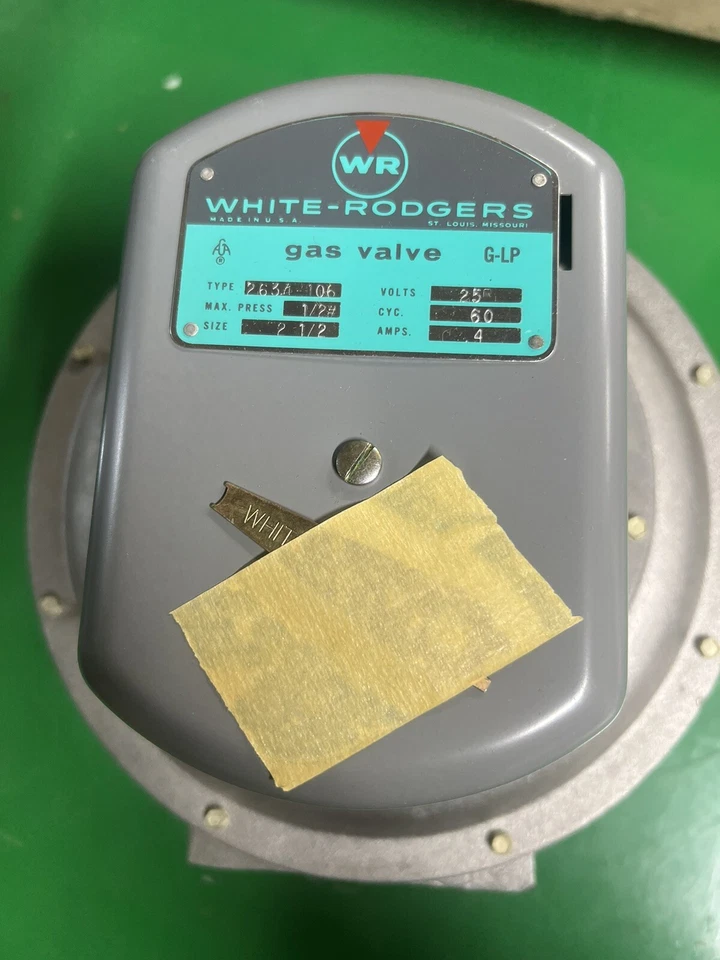 NUEVO EN CAJA BLANCO ROGERS Válvula Gas 24V 2-1/2" NPT 2634-106 Foto 3 de 4