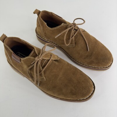 Propet Mens Finn Suede Oxford Shoes Tan 8.5 XX Wide (5E) | eBay display picture 2
