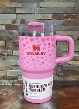 New Stanley  Sweet Hearts X Target Exclusive Pink Valentine 20oz  Tumbler 2024