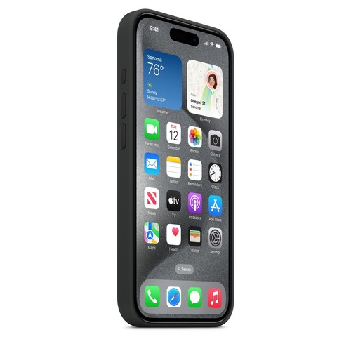 Apple case for iPhone 15 15Plus 15Pro 15ProMax Silicone with MagSafe - Zdjęcie 6 z 47