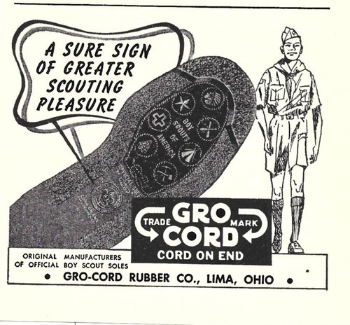 Gro Cord Rubber Co Boy Scout Soles Footwear Advertisement 1948 Vintage Print - Picture 2 of 2