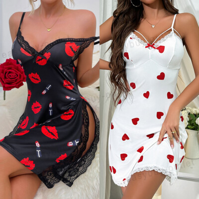 Sexy-Lingerie Women Lace Slip Dress Underwear Babydoll Nightwear Sleepwear Lot