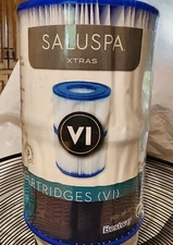 Bestway 60311E SaluSpa Type VI Inflatable Hot Tub Replacement Filter Cartridge