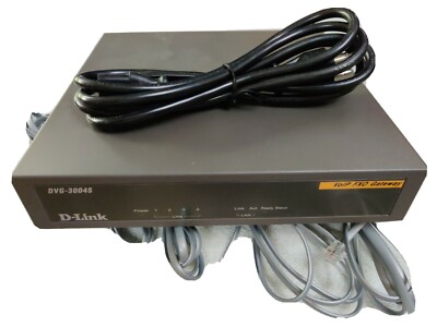 D-Link DVG-3004S SIP Analog Trunk Gateway - 4 Ports FXO