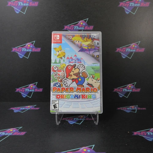 Paper Mario The Origami King Nintendo Switch - Complete CIB