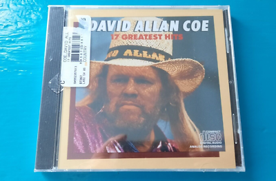 David Allan Coe 17 Greatest Hits by David Allan Coe (CD, 2014) NEW