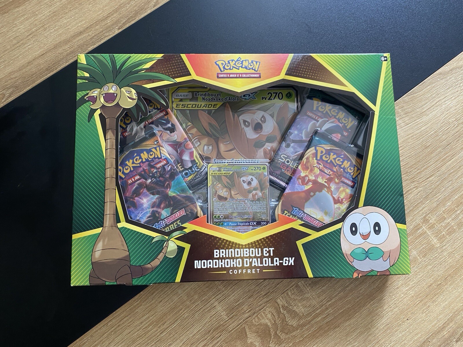 Coffret Pokémon Brindibou et Noadkoko d'Alola-GX FR Scellé