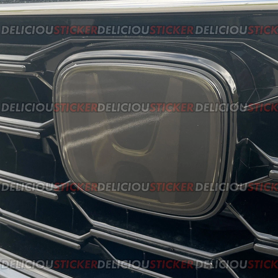 For Honda Odyssey 2018-2026 Tint Vinyl on Emblem PreCut Dark Smoke ppf Decal - Imagem 4 de 4