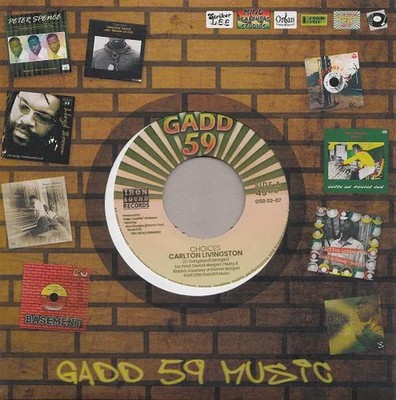 Carlton Livingston Choices/Dub Choices (Vinyl) 7'' Single