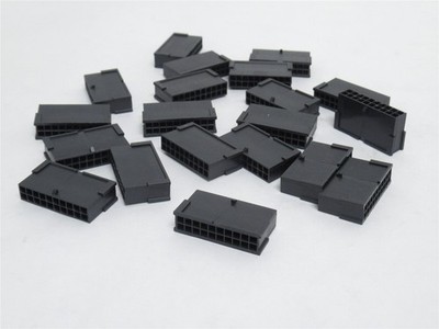 229169 New-No Box; AMP 430202001 Lot-20 Connector Plugs; 20Pos; 3mm; Dual Row