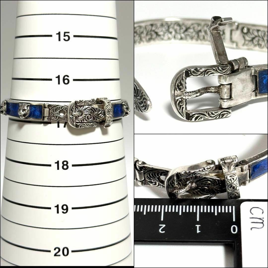 アクセサリー Gucci Tiger head bangle 🆕️ Auth GUCCI DOUBLE FELINE TIGER-HEAD .925 STERLING