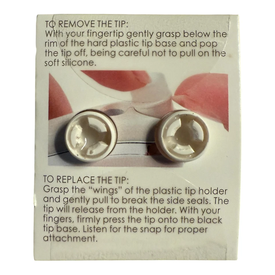 ¡¡Nuevo!! Juego de 2 cabezales de herramientas para el cuidado de la piel Clarisonic Opal de repuesto Foto 3 de 3