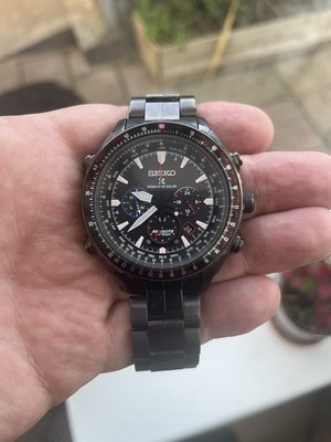 Seiko Prospex SSG007PX Box Limited Edition Patriots Jet Team Solar Mens Watch