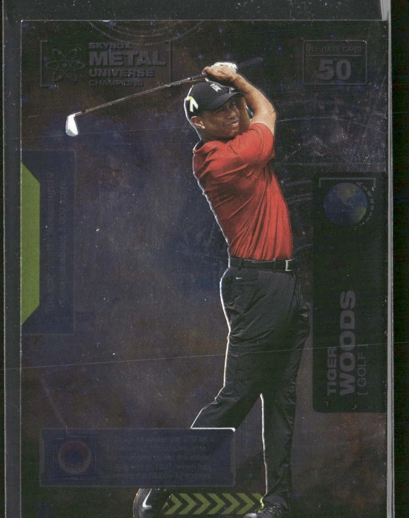 2021 Skybox Metal Universe Champions - Tiger Woods #50 | eBay